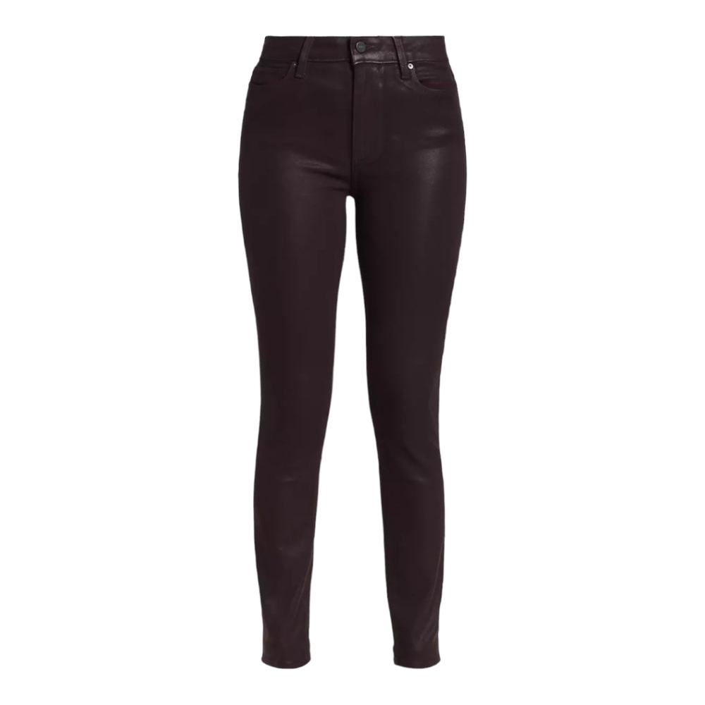 Paige Hoxton Ankle Coated Jeans Size 27